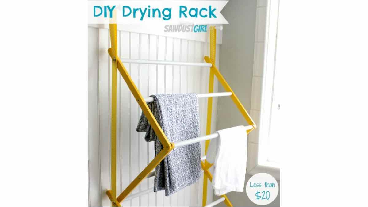 racks,clothes drying racks,diy,free woodworking plans,free projects,do it yourself