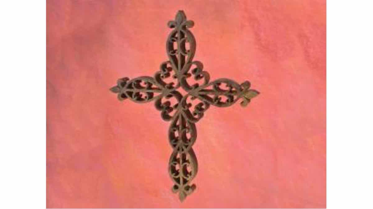 Get your scroll saw ready and download the pattern for this ornate fretwork cross.